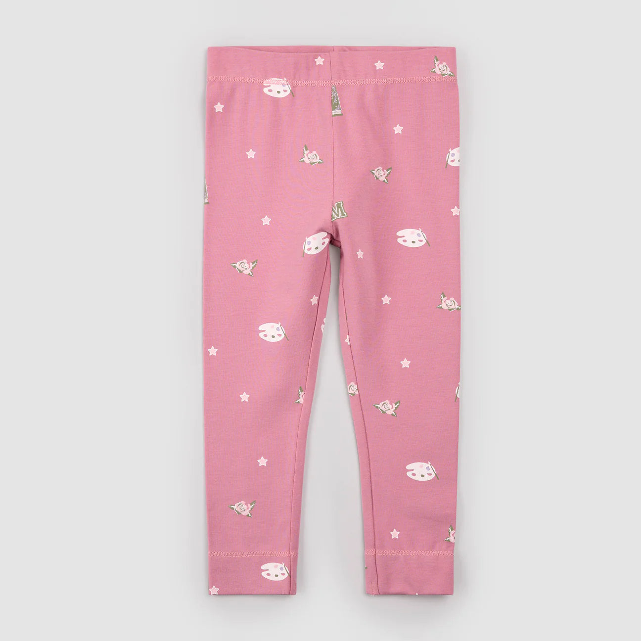 Miles the Label Art Class Print on Foxglove Legging
Dusty Pink