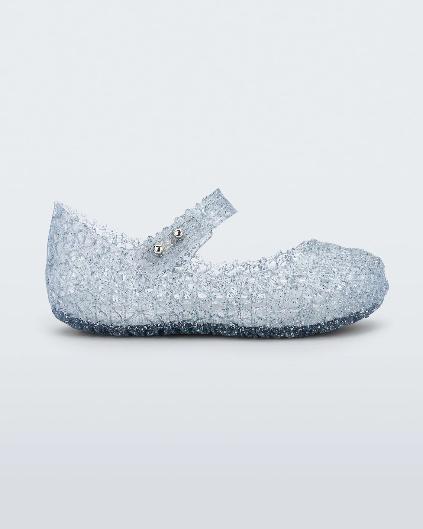 Mini Melissa Campana Shoe  Glitter Clear