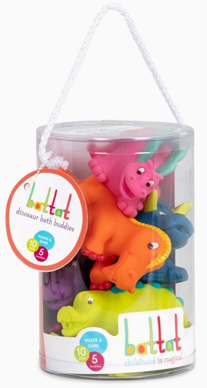 US Toy Co. Dinosaur Bath Buddy Toys