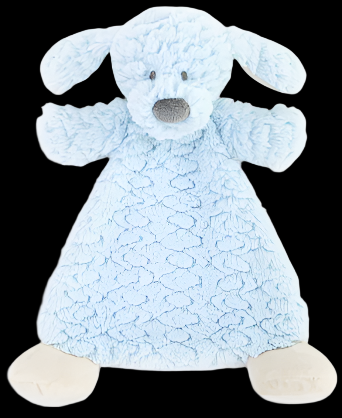 Demdaco Nat & Jules Cozies Rattle Blankies