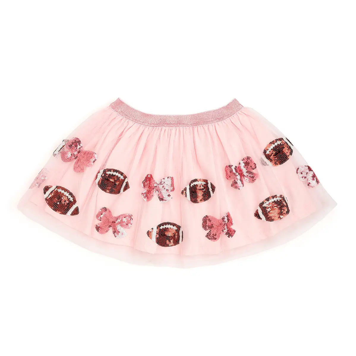 Sweet Wink Coquette Football Sequin Tutu