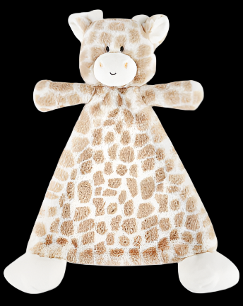 Demdaco Nat & Jules Cozies Rattle Blankies