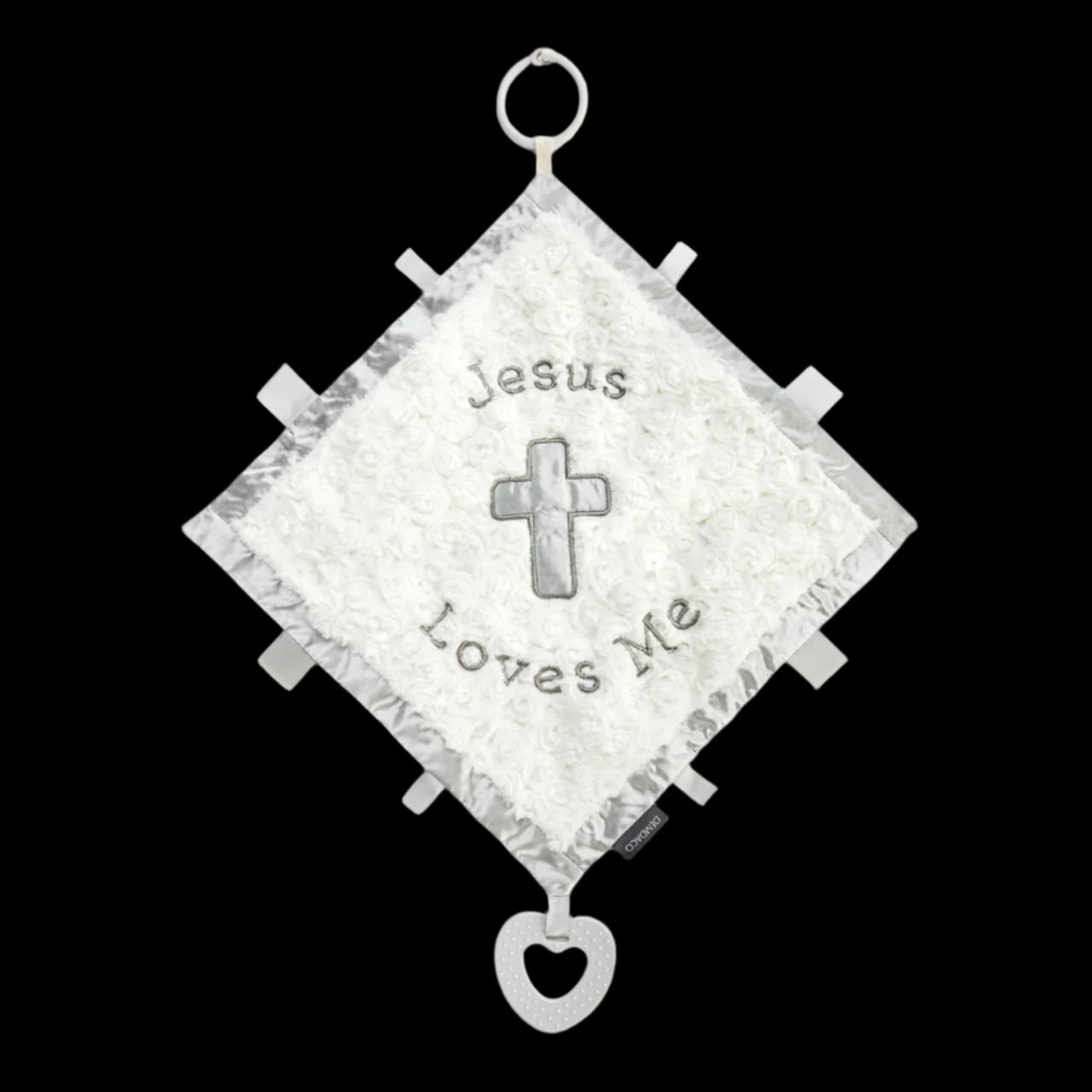 Demdaco "Jesus Loves Me" Activity Blankie