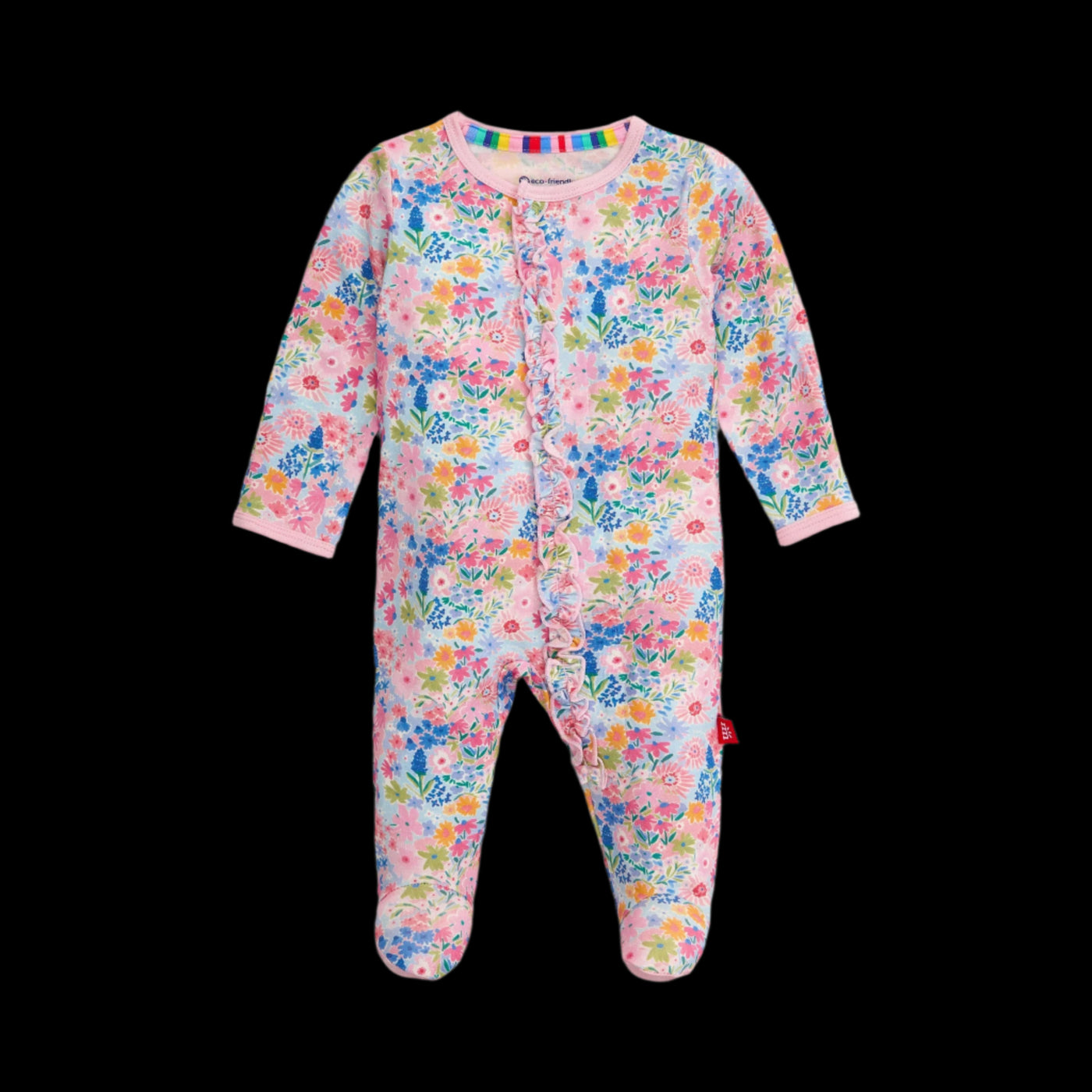 Magnetic Me Modal Footie w/ Ruffles