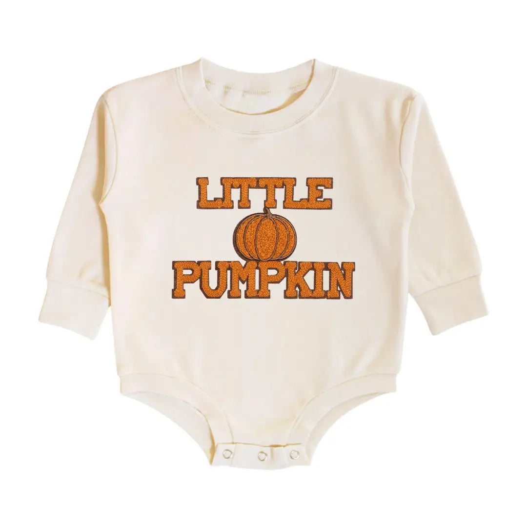 Sweet Wink Little Pumpkin Patch LS Romper