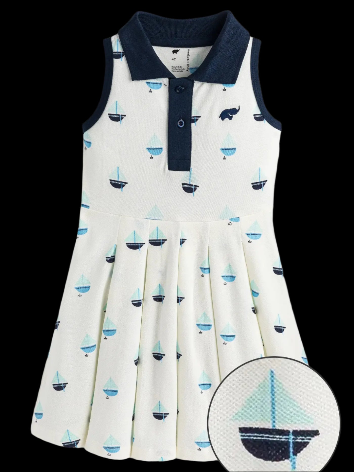 Monica + Andy Pleated Tennis Dress