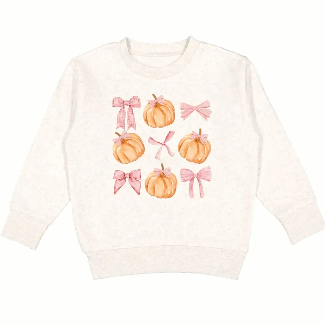 Sweet Wink Coquette Pumpkin Sweatshirt
Natural