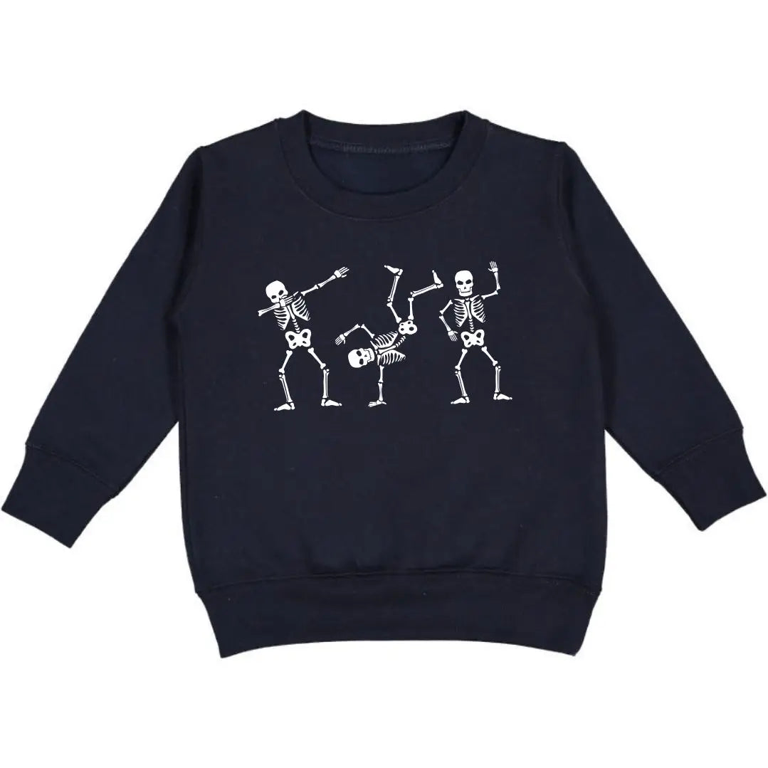 Sweet Wink Silly Skelly Glow in the Dark Sweatshirt