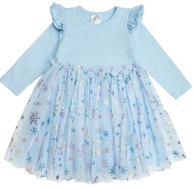 Sweet Wink “Snow Princess” Iridescent Dress