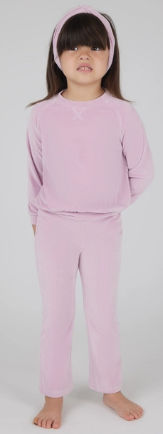 90 Degree Girls Rib Velour 3PC Set