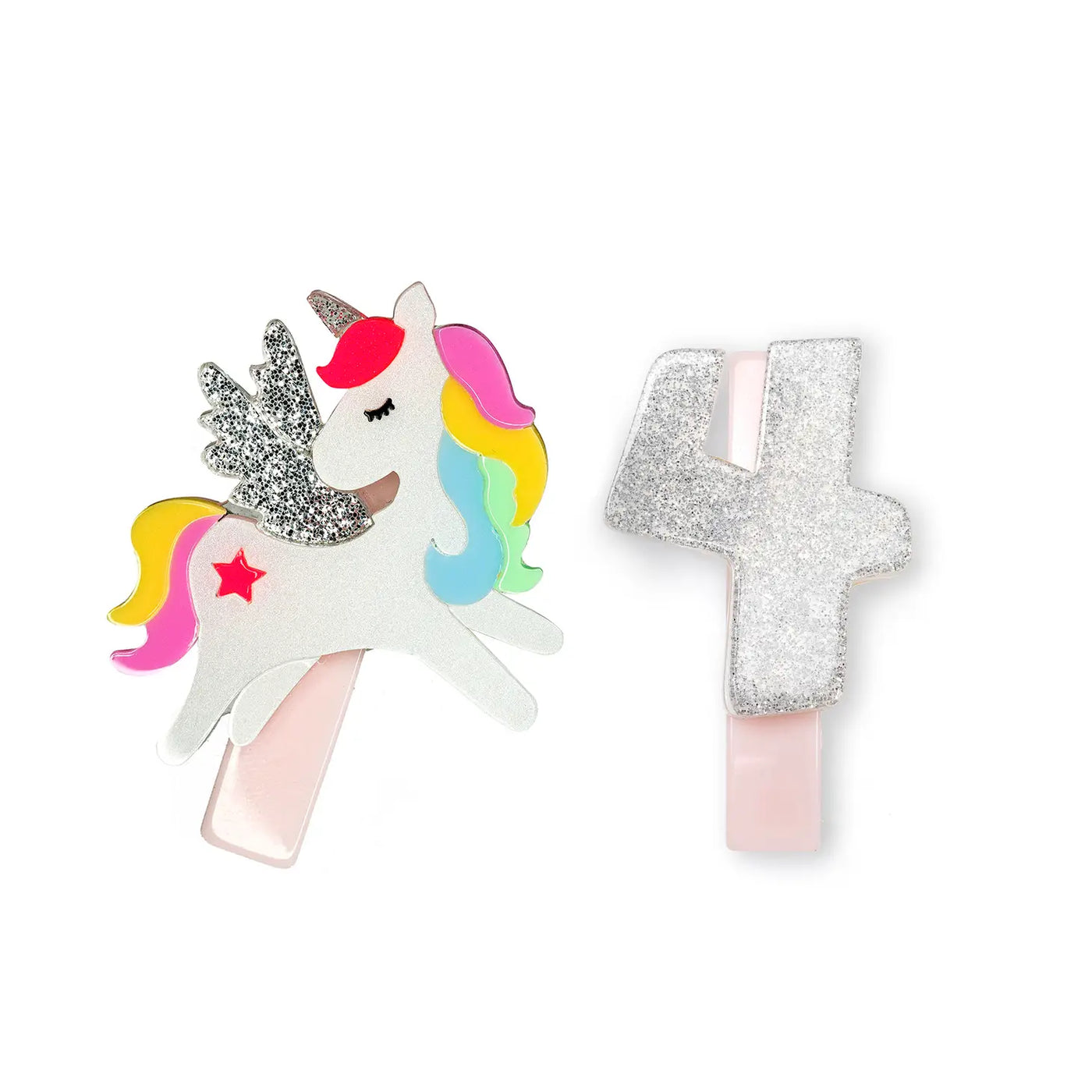 Lilies & Roses Unicorn Birthdays Alligator Clips + More Options