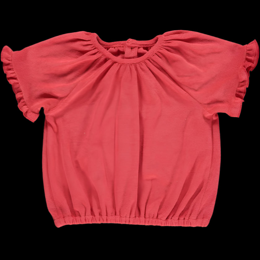 Vignette "Shannon" Top Bright Coral