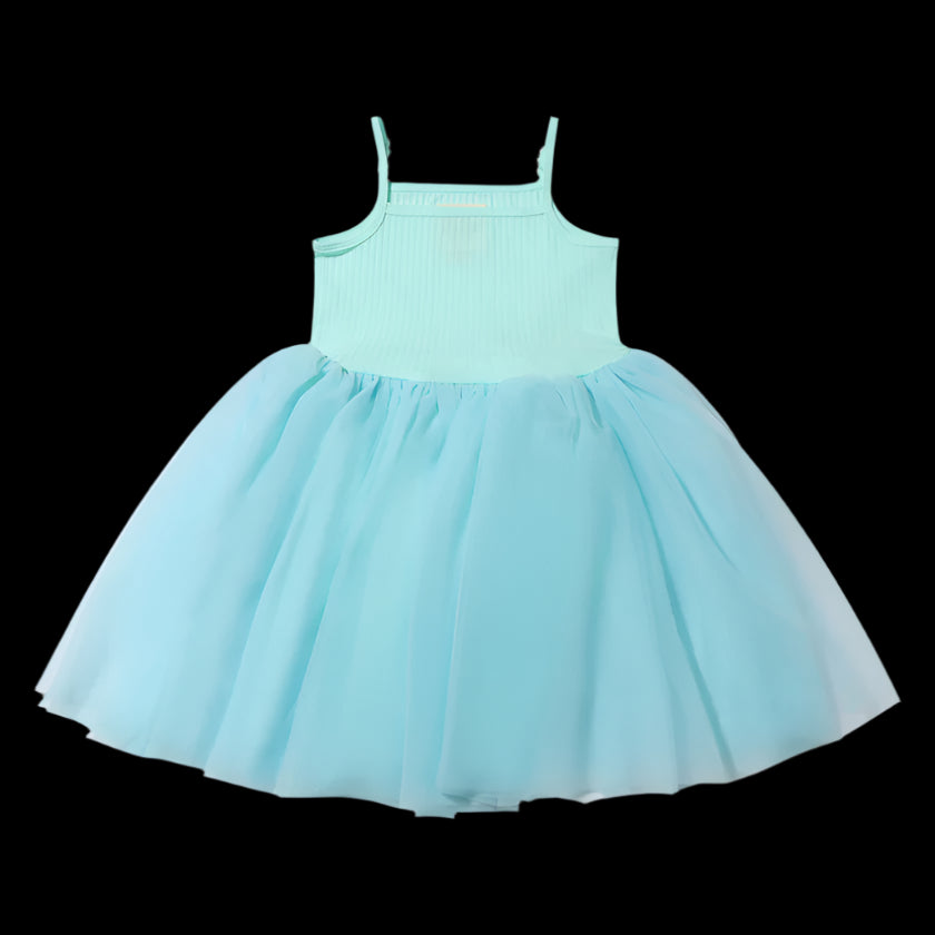 Vignette "Kaia" Dress Aqua