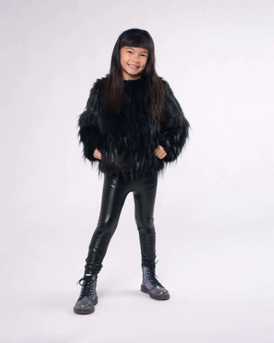 Appaman Girls Black Leggings