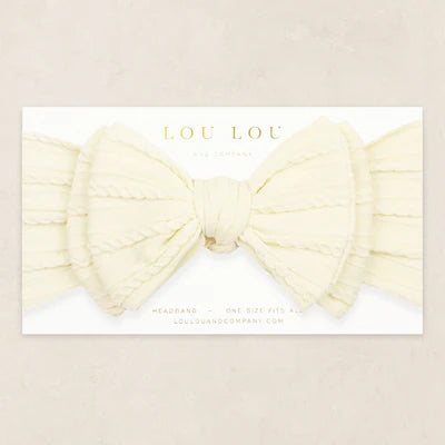 Lou Lou + Co Cable Knit Headband