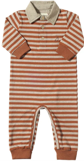 Me + Henry Polo Baby Romper