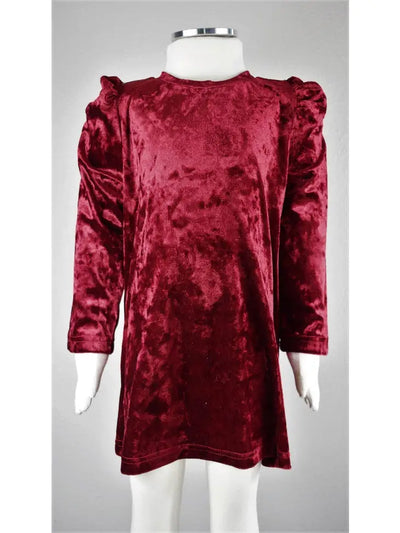 ML Kids "Crushed Velvet" Dress