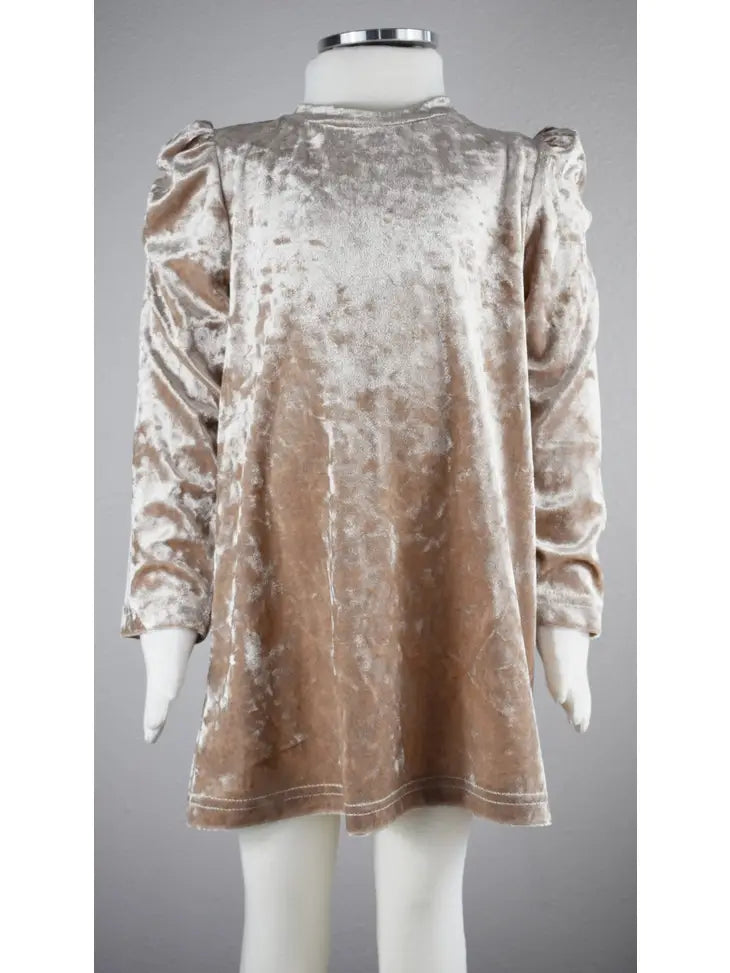 ML Kids "Crushed Velvet" Dress