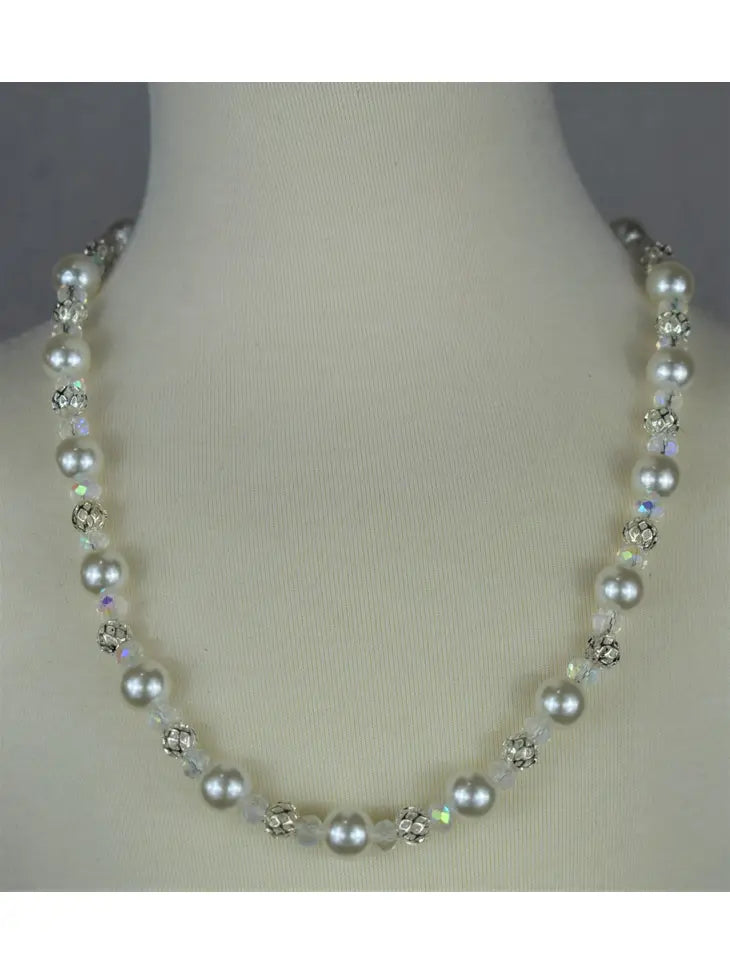 ML Kids Pearl and Bead Necklace + More Options