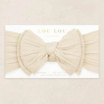 Lou Lou + Co Cable Knit Headband