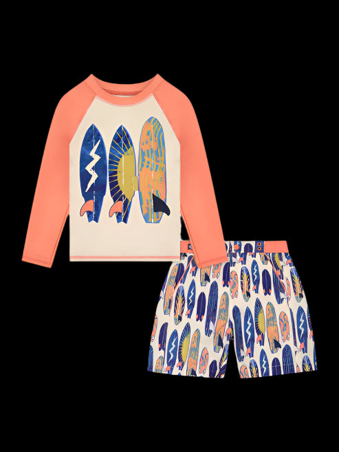 Andy & Evan 2PC Rashguard Swim Set
