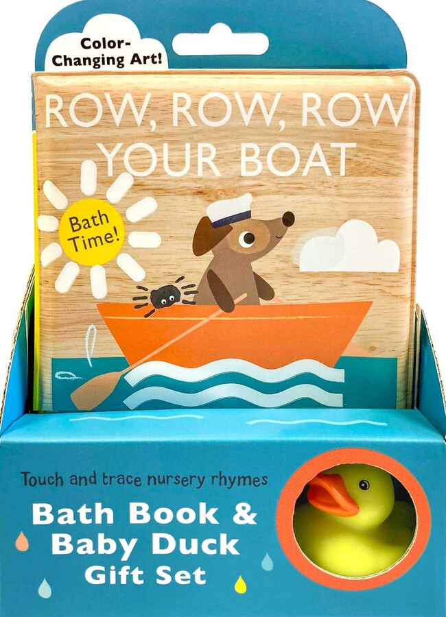 Bath Book & Baby Duck Gift Set