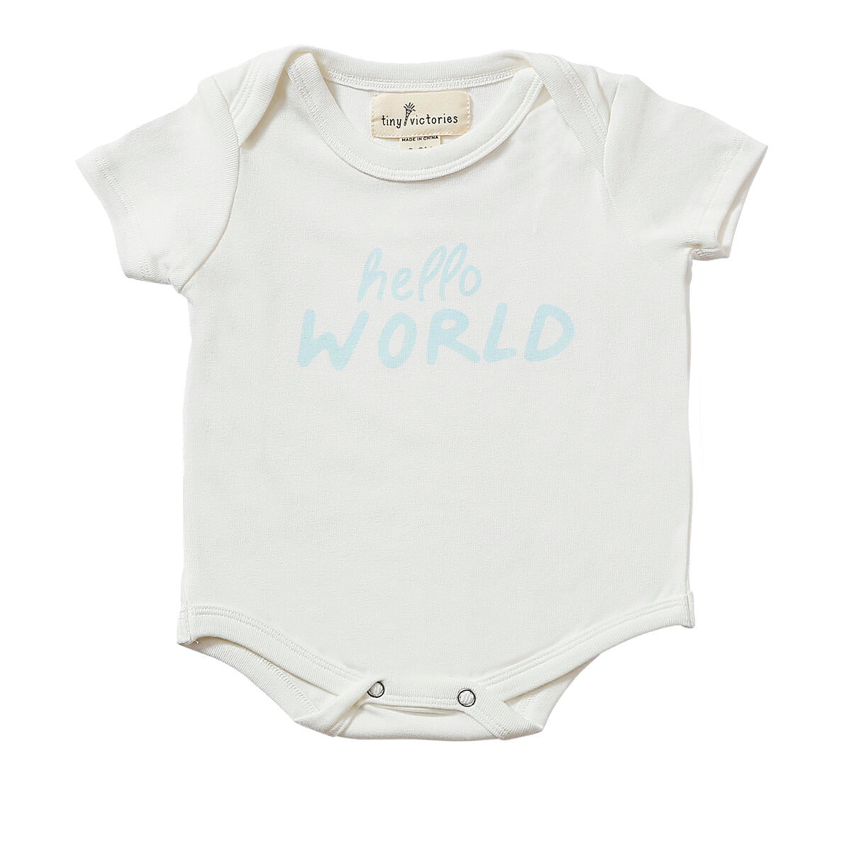 Tiny Victories New Baby Short Sleeve Onesie + More Options