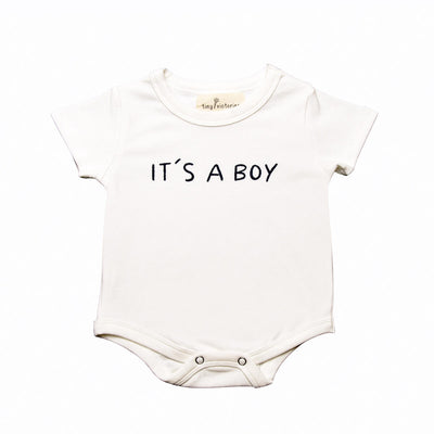 Tiny Victories "New Baby" Short Sleeve Onesie