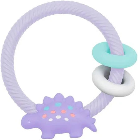 Itzy Ritzy Silicone Teether Rattle